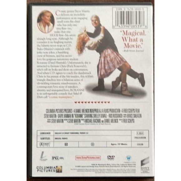 Roxanne - DVD - Steve Martin, Daryl Hannah "a Comic masterpiece" - Picture 2 of 4